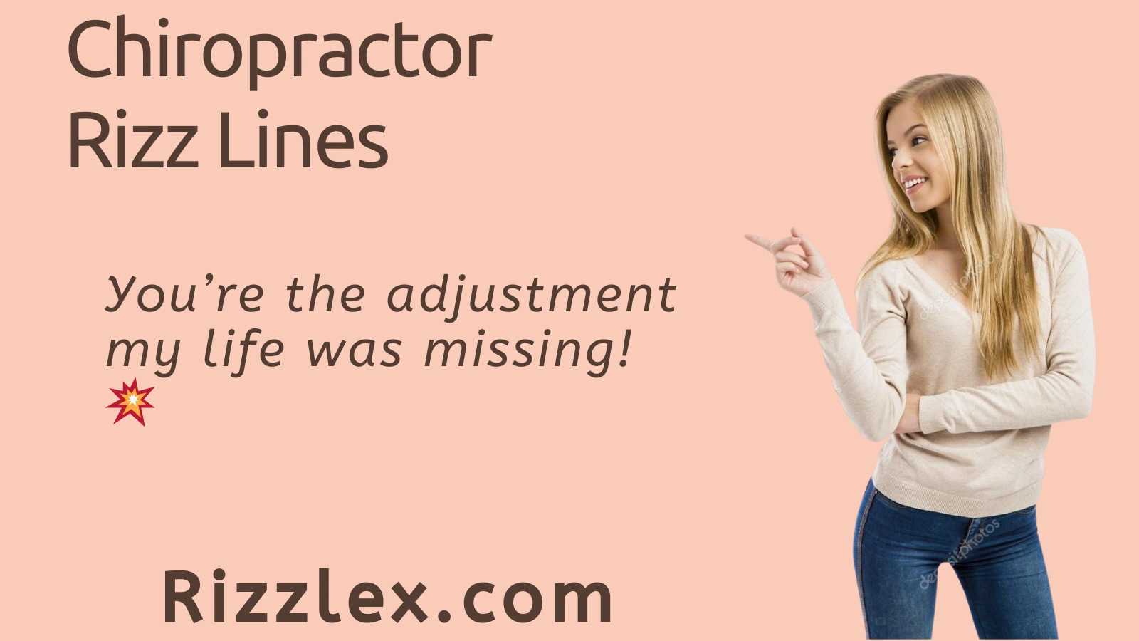 Chiropractor Rizz Lines