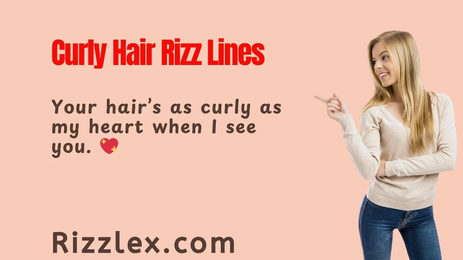 Curly Hair Rizz Lines