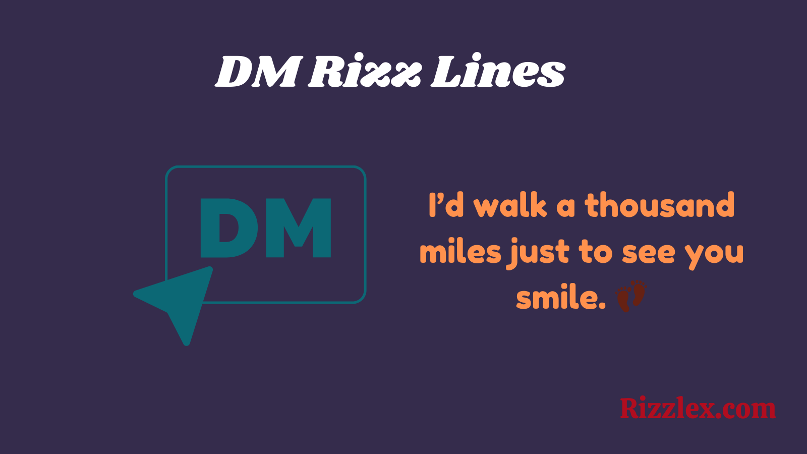 dm rizz lines