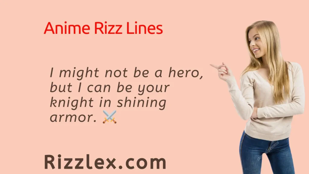 Anime Rizz Lines