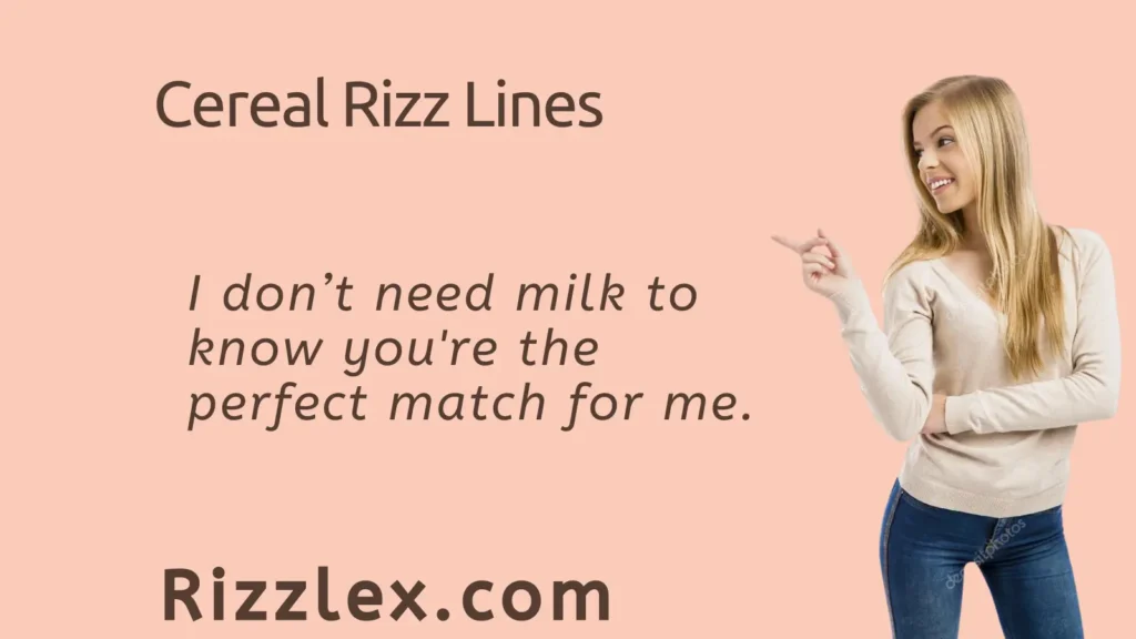 Cereal Rizz Lines