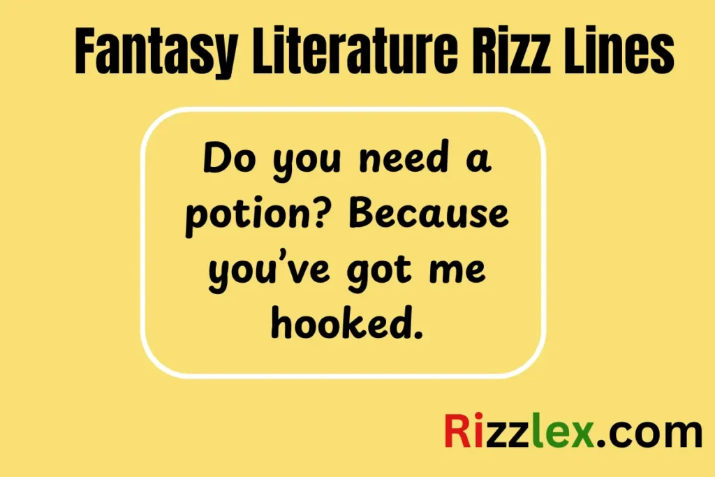 Fantasy Literature Rizz Lines