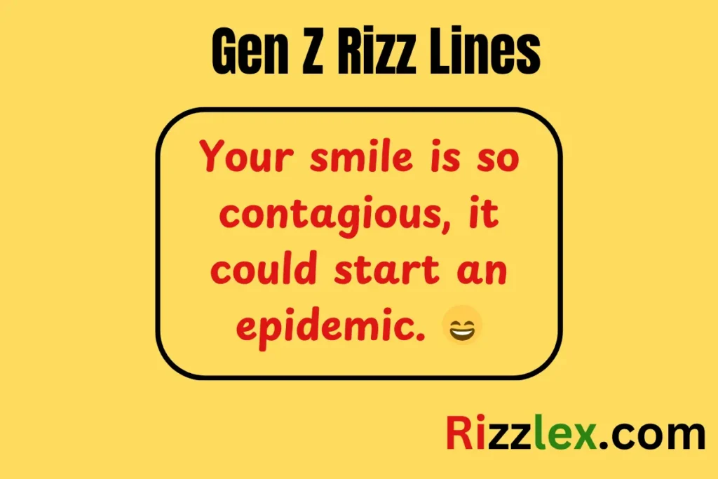 Gen Z Rizz Lines
