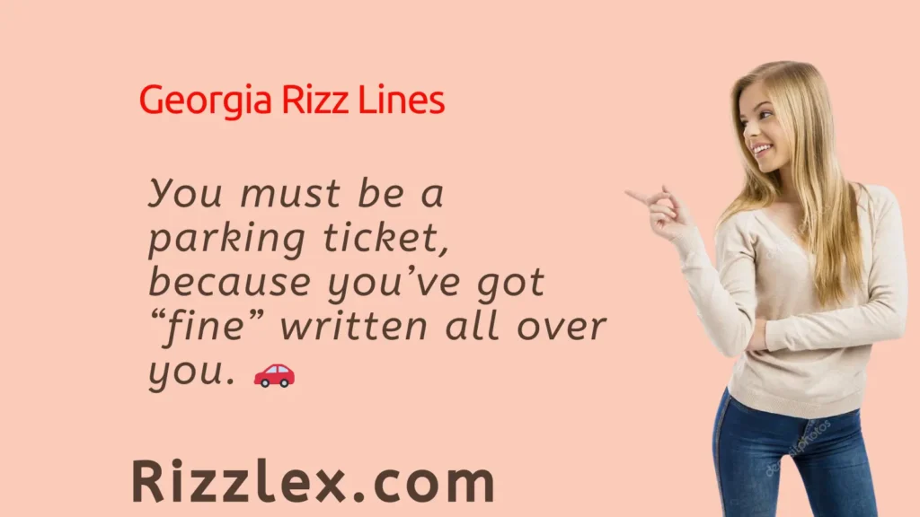 Georgia Rizz Lines