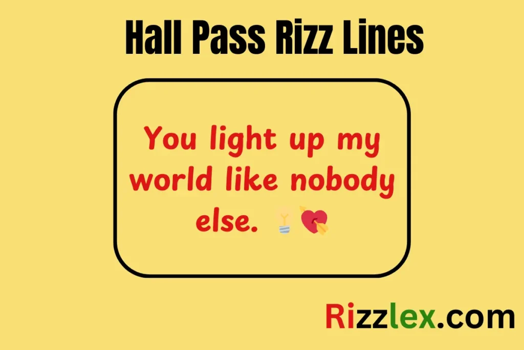 Hall Pass Rizz Lines