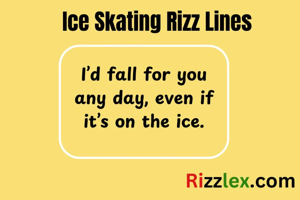 Ice Skating Rizz Lines