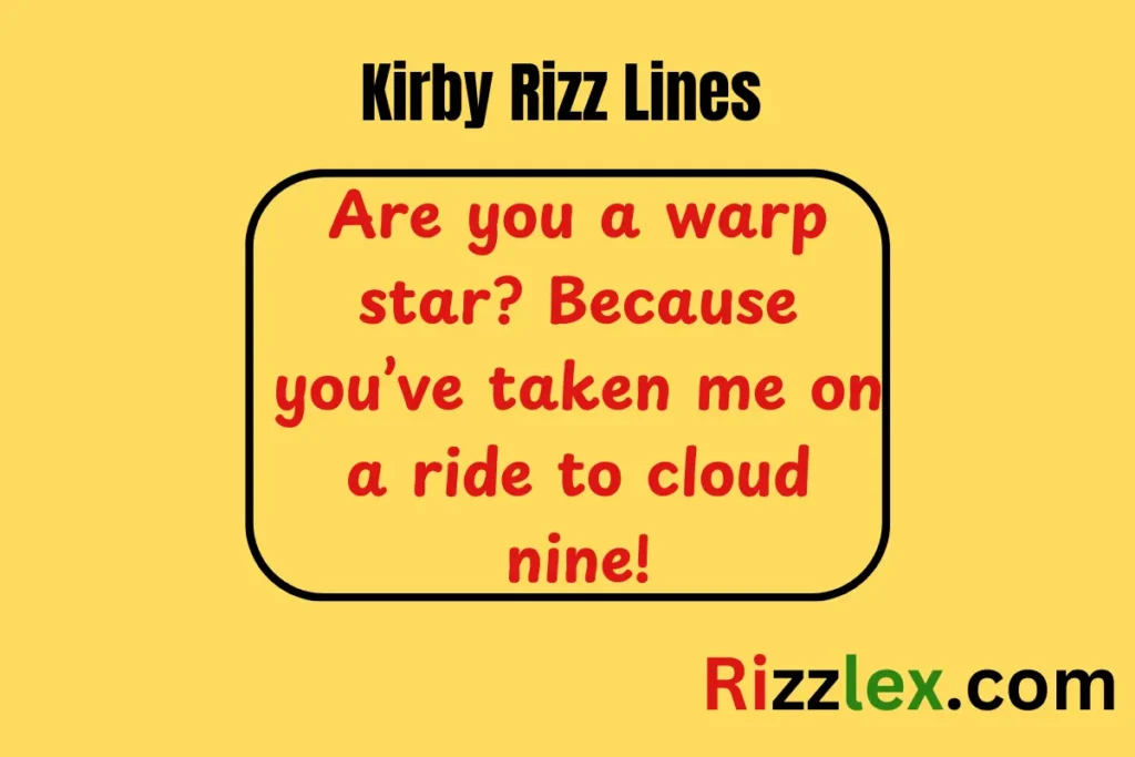 Kirby Rizz Lines