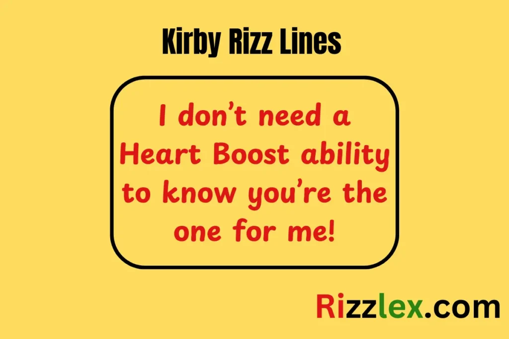 Kirby Rizz Lines