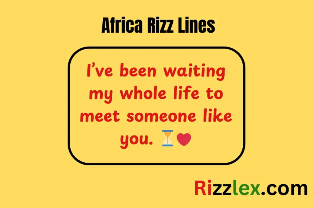 Africa Rizz Lines
