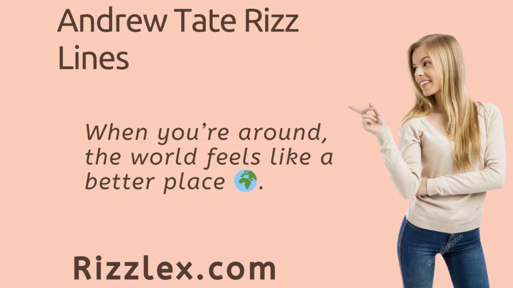 Andrew Tate Rizz Lines