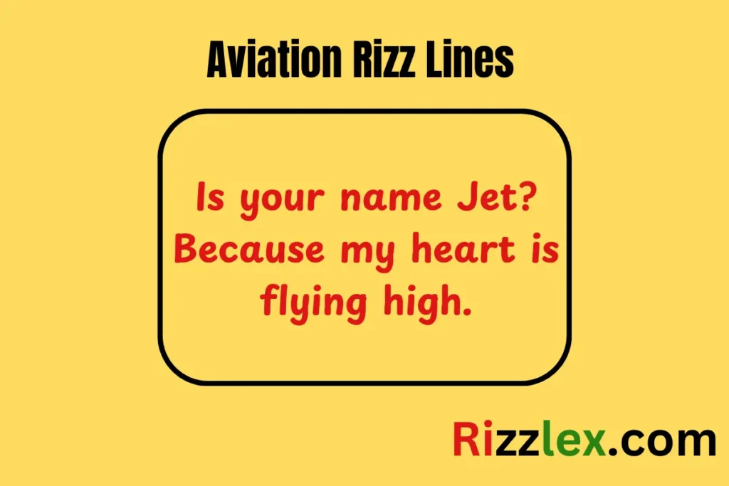 Aviation Rizz Lines