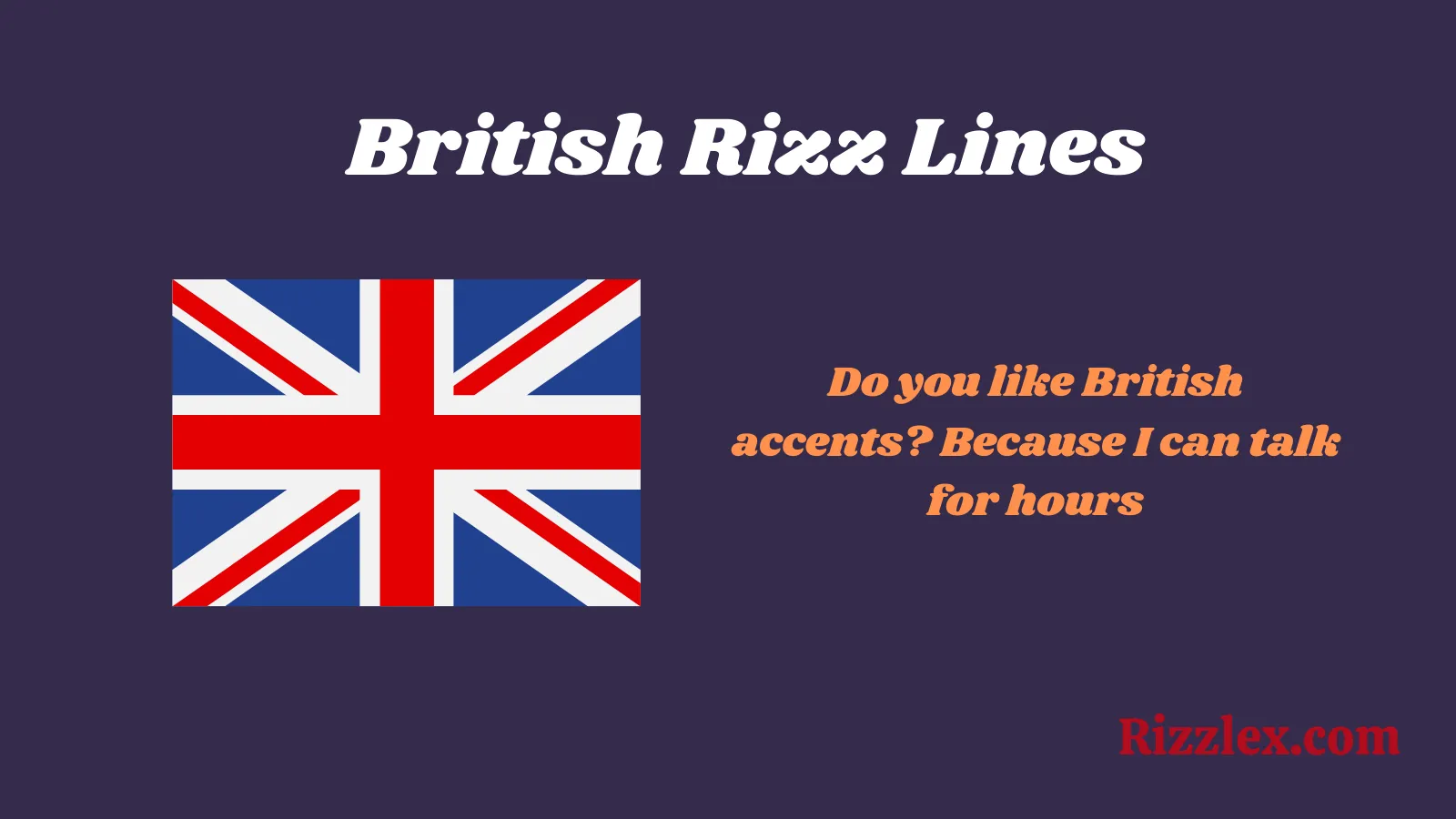 British Rizz Lines