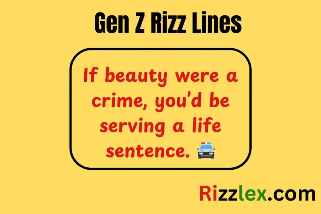 Gen Z Rizz Lines