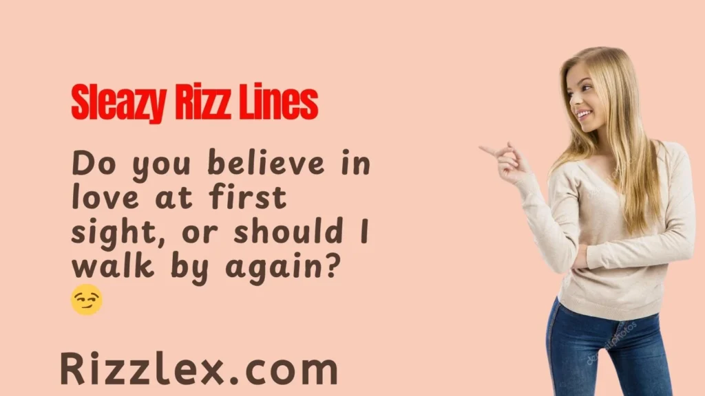 Sleazy Rizz Lines