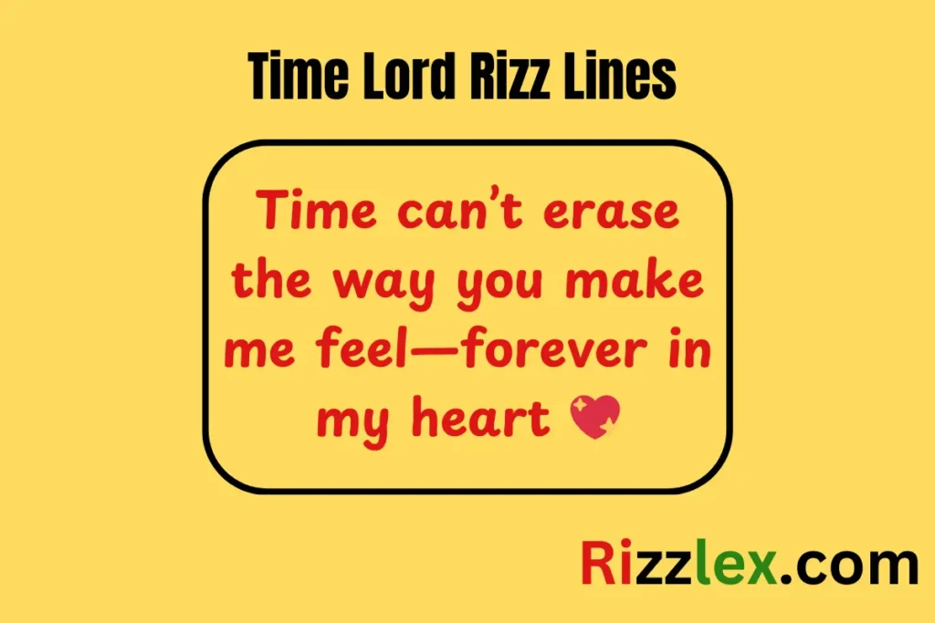 Time Lord Rizz Lines