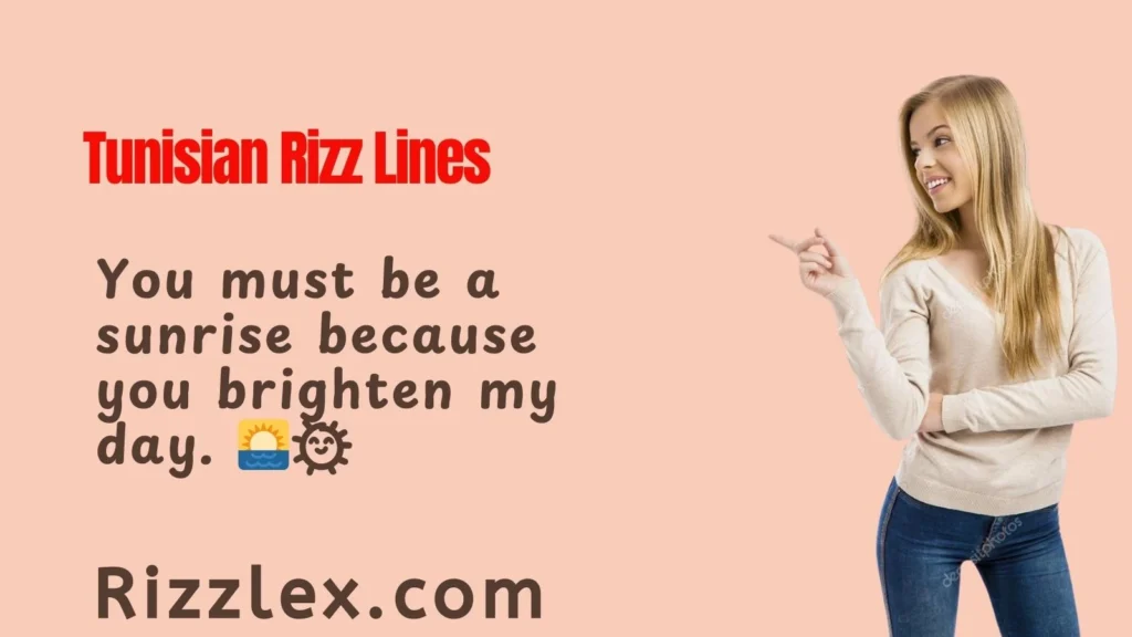Tunisian Rizz Lines