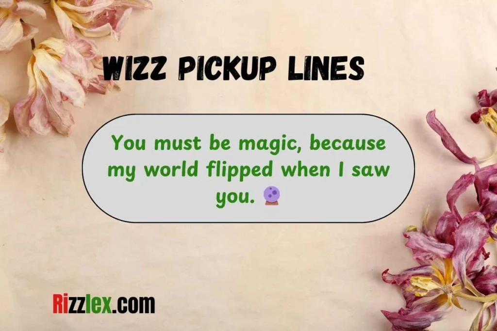 Wizz Pickup Lines