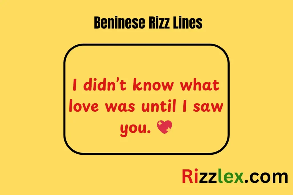 Beninese Rizz Lines