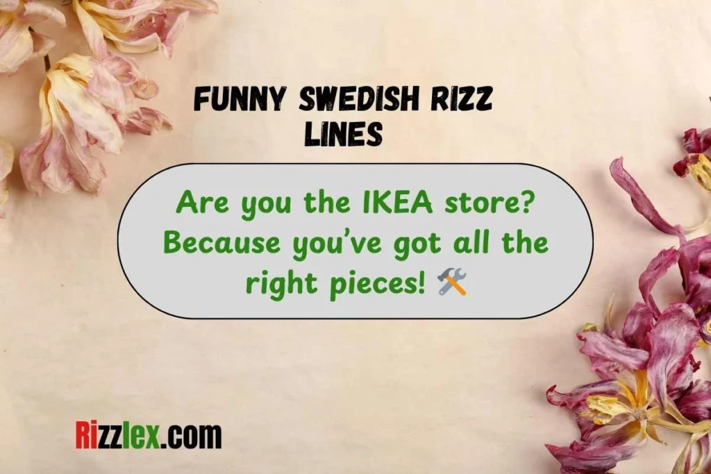 Funny Swedish Rizz Lines
