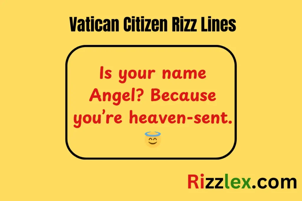 Vatican Citizen Rizz Lines
