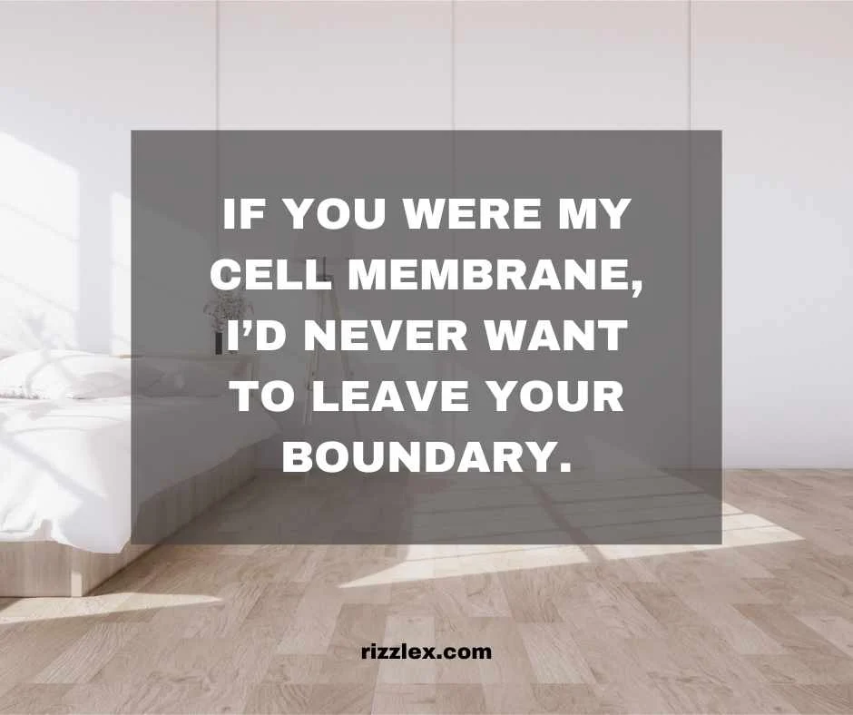 cell membrane pick up lines for school