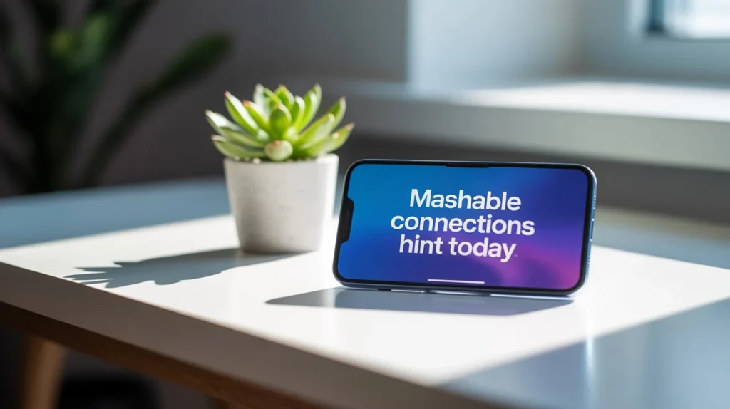 Mashable Connections Hints Important