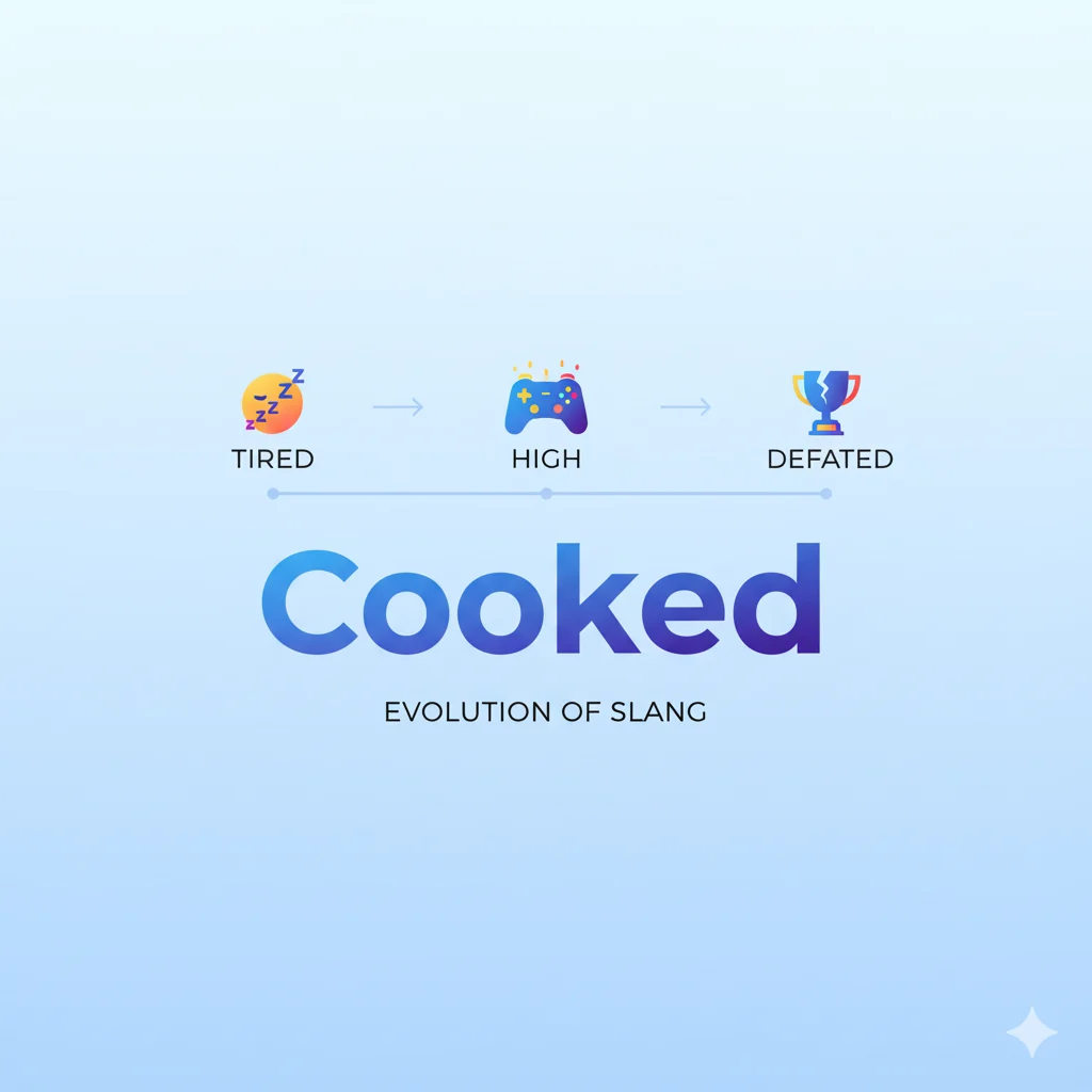 Cooked Slang Meaning 
