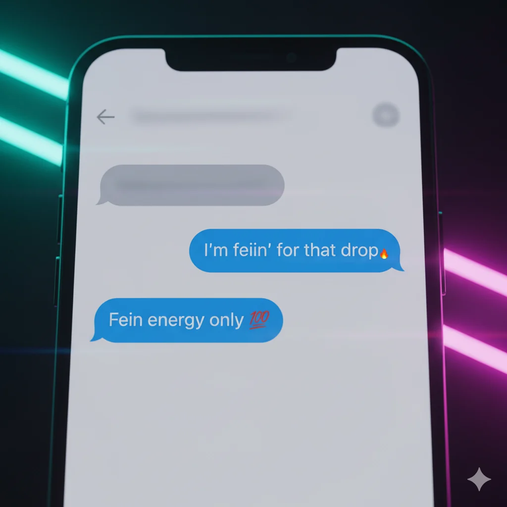 fein definition slang