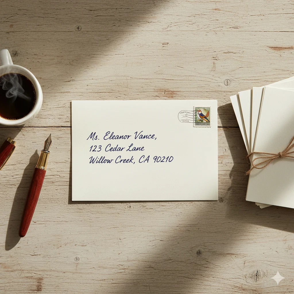 how to address an envelope