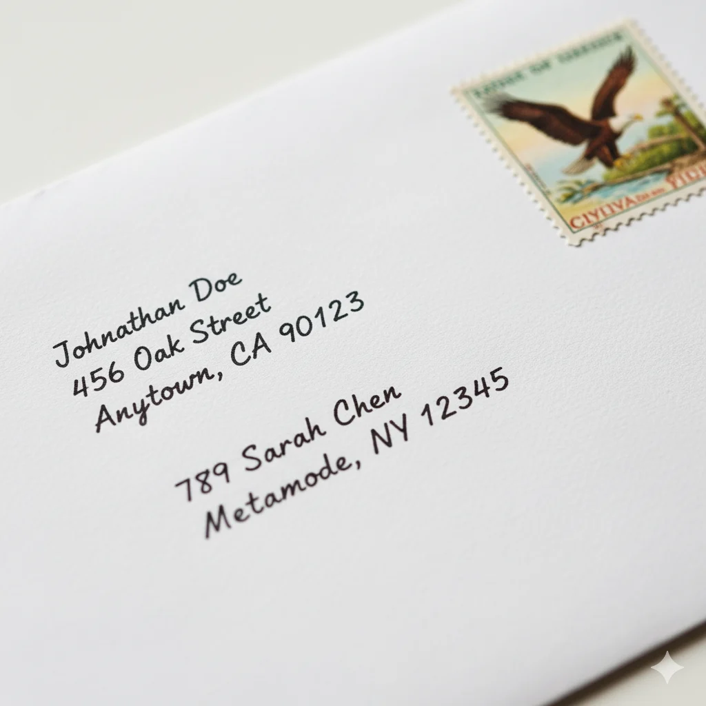 how to address an envelope