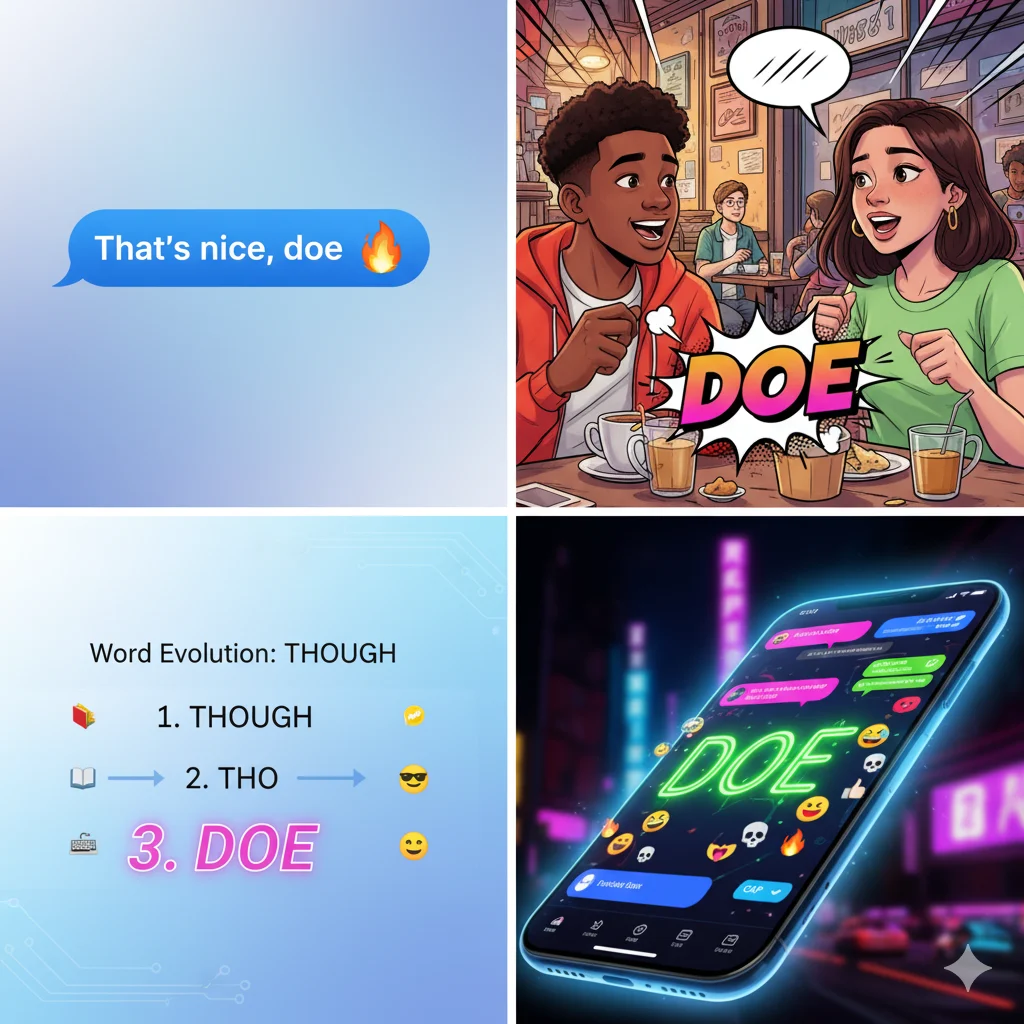 DOE Meaning in Slang