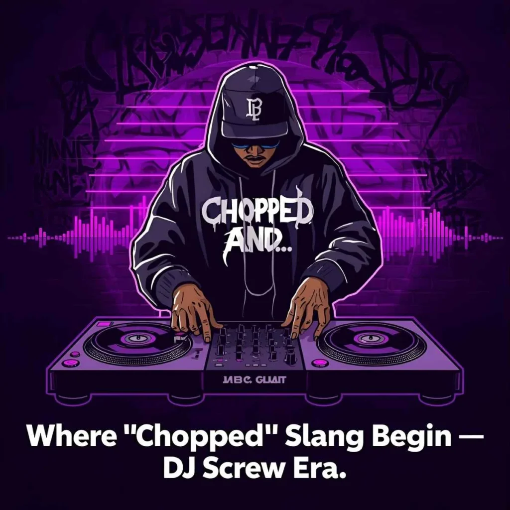 Chopped Meaning Slang