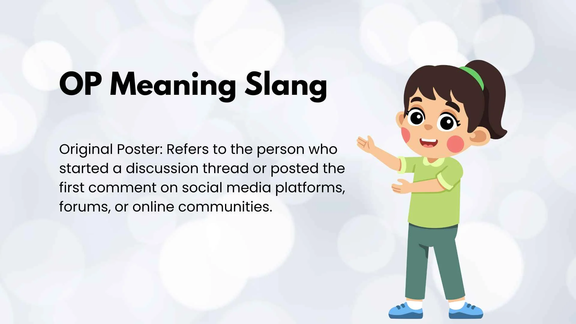 OP Meaning Slang