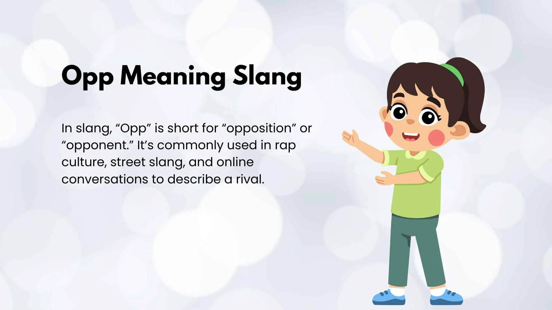 Opp Meaning Slang
