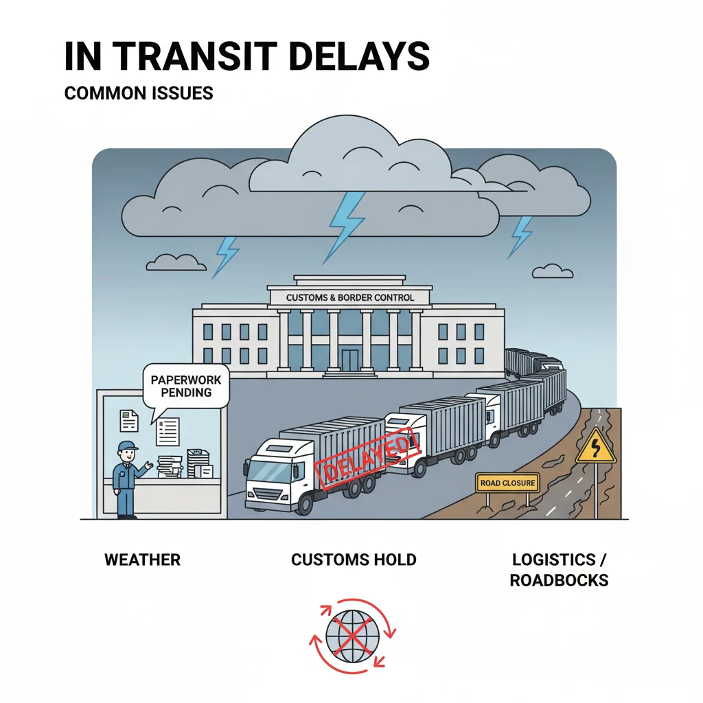 🌍 In Transit Across Different Carriers