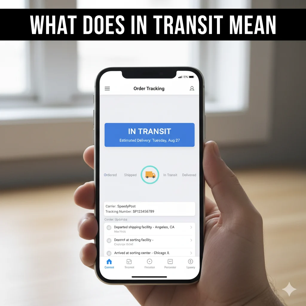 📦 What “In Transit” Really Means